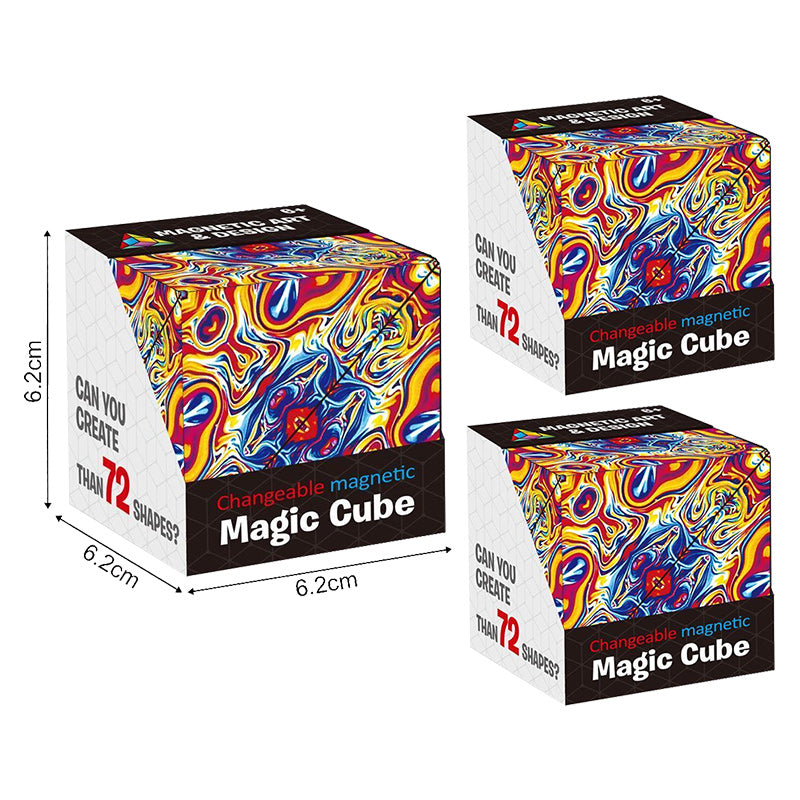 🟪Changeable Magnetic Magic Cube