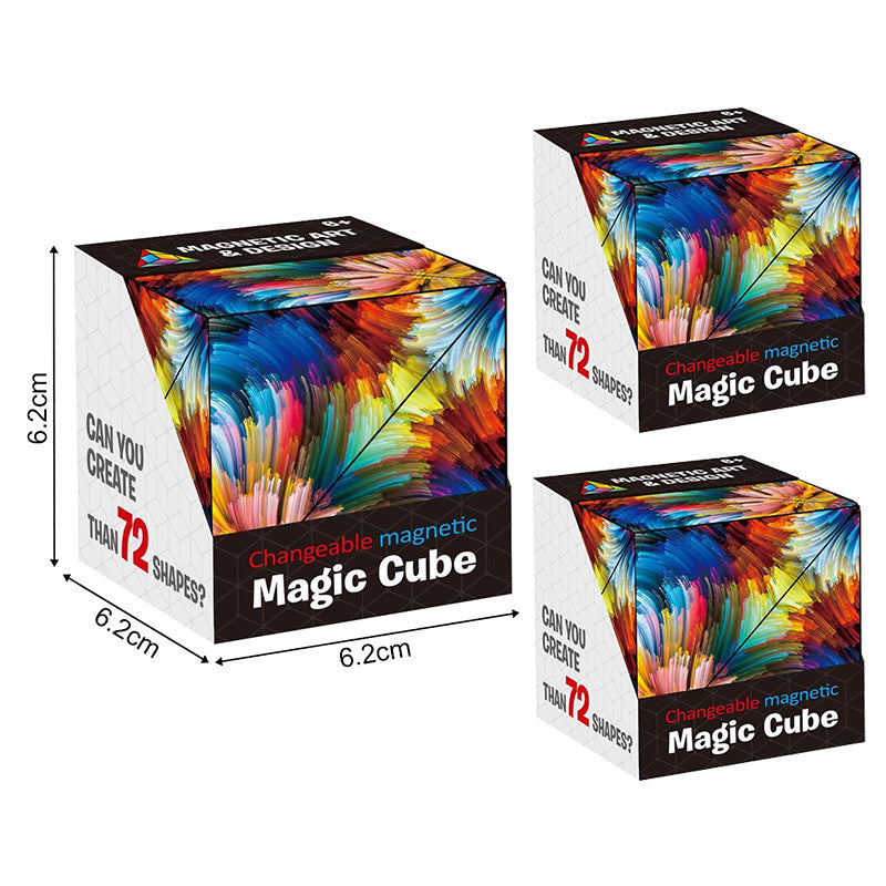 🟪Changeable Magnetic Magic Cube