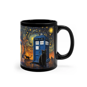 🐈‍⬛Doctor Inspired Tardis Mug