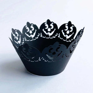 Halloween Decoration Cupcake Wrappers Party Accessories, 50 PCs