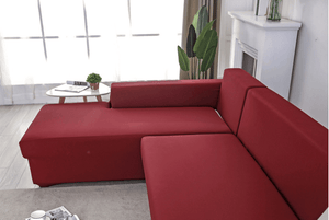 Elastic Original Couch cover-wine red