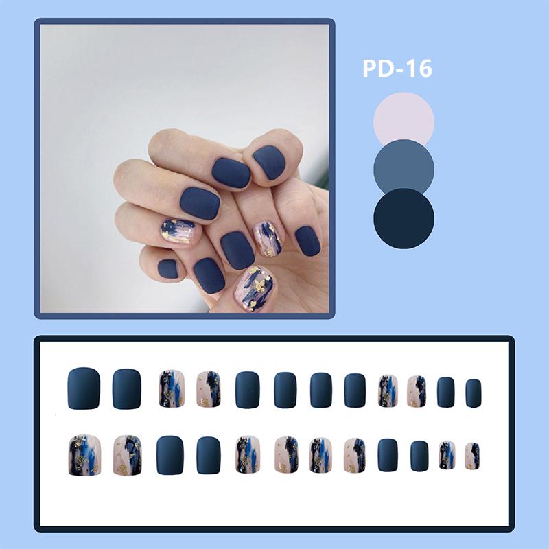 Full Cover Fake Nail Tips (24 PCs)