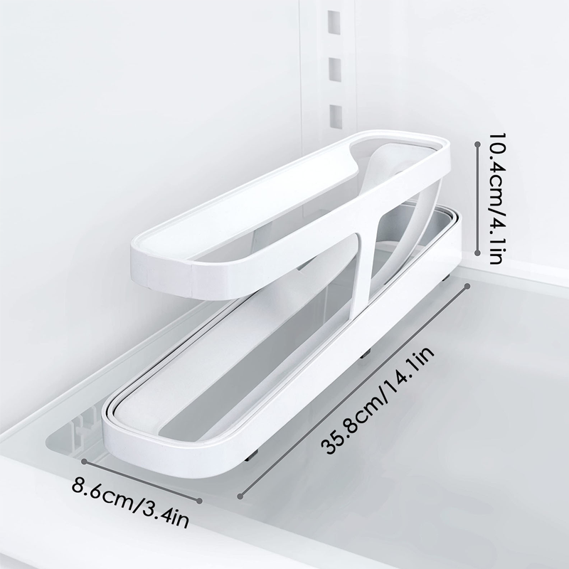 2023 New Automatic Roll-Down Double-layer Egg Dispenser