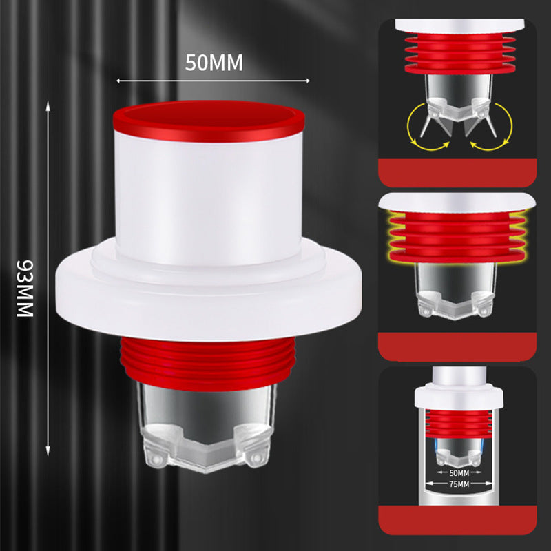 Odor Proof Water Drain Plug