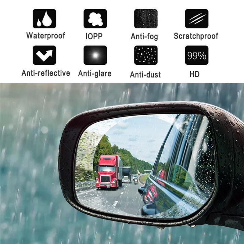 Rainproof Film for Car Rearview Mirror