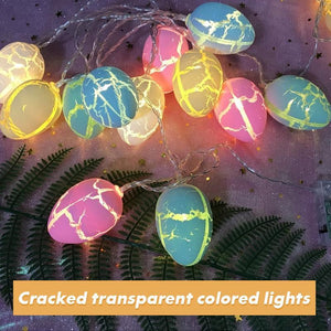 Colorful Egg String Lights