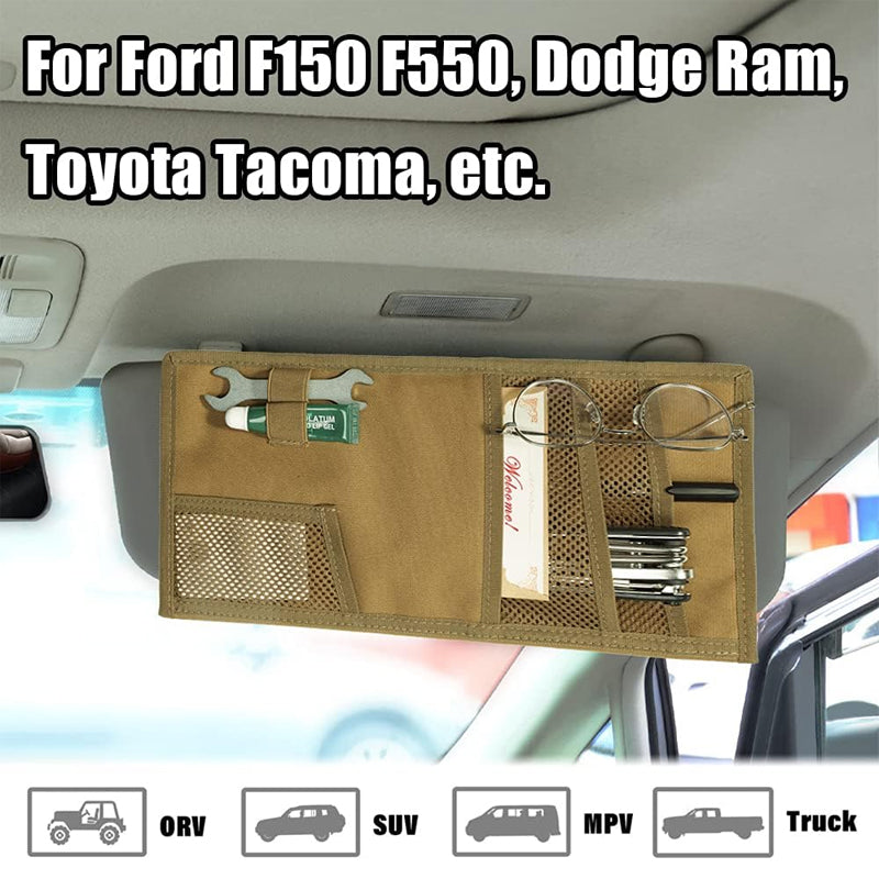 Tactical Car Visor Organizer