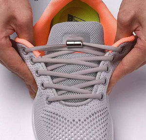 No Tie Shoelaces with Metal Capsule