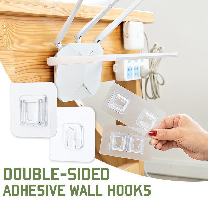 🔍Double-sided Adhesive Wall Hooks (5/10/20 Sets)