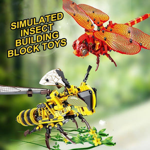 Simulated Insect Building Block Toys