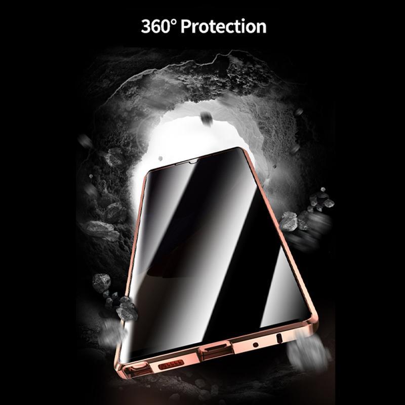 Samsung Anti-Peep Tempered Glass Phone Case