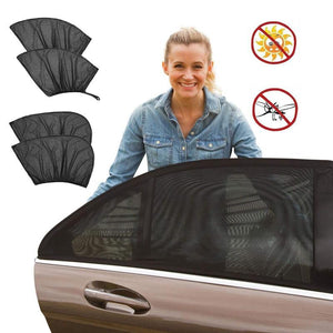 Automotive sunscreen thermal curtain