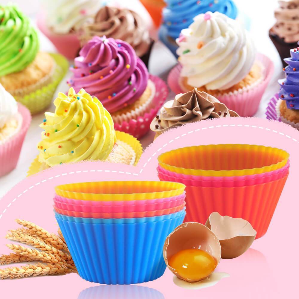 Reusable Silicone Baking Cups