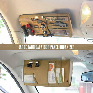 Tactical Car Visor Organizer