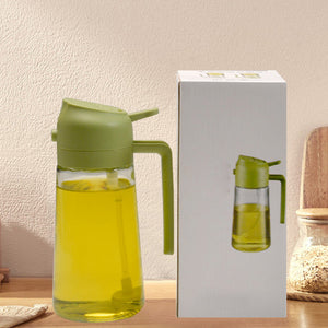 2-in-1 Glass Oil Sprayer and Dispenser