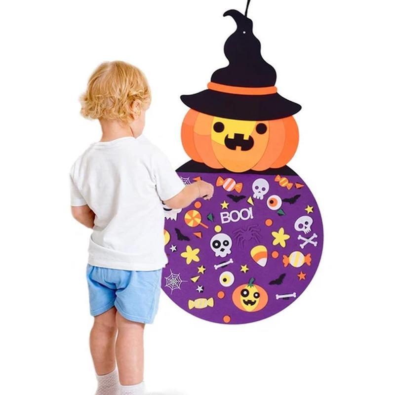 Kids Halloween DIY Felt Craft