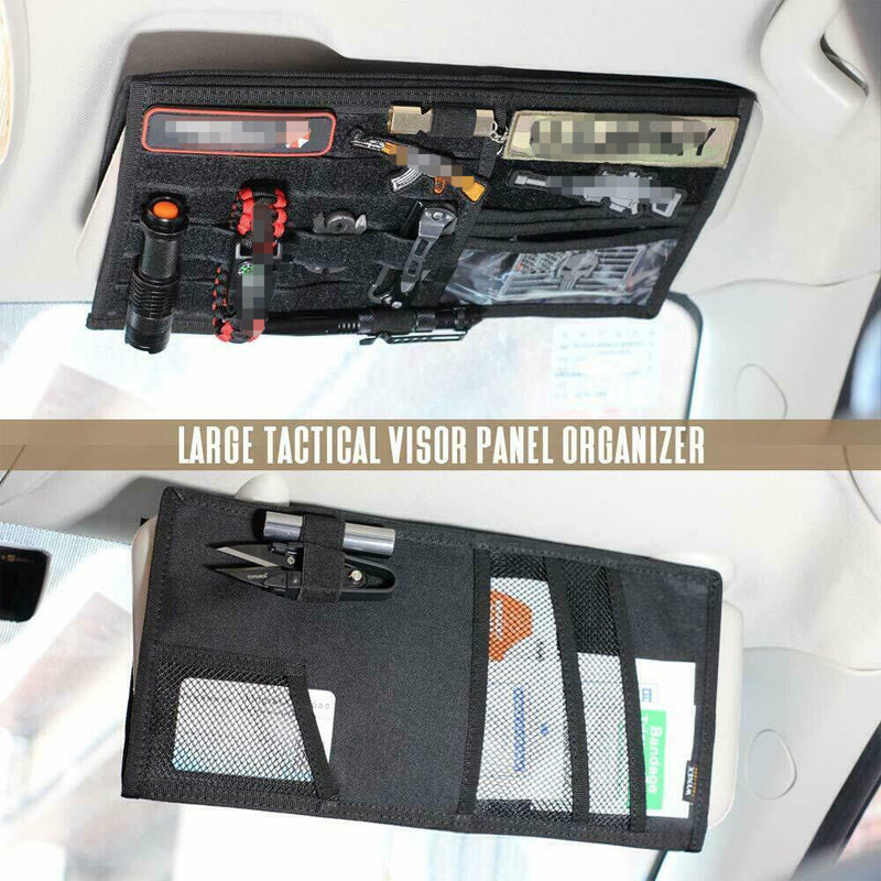 Tactical Car Visor Organizer