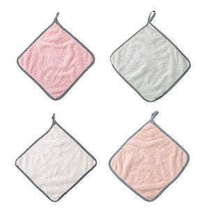 Ultra-Absorbent Microfiber Dishcloths (5 PCs)