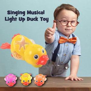 Singing Musical Light Up Duck Toy