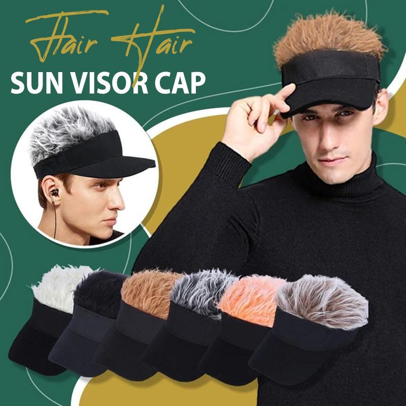 Flair Hair Sun Visor Cap