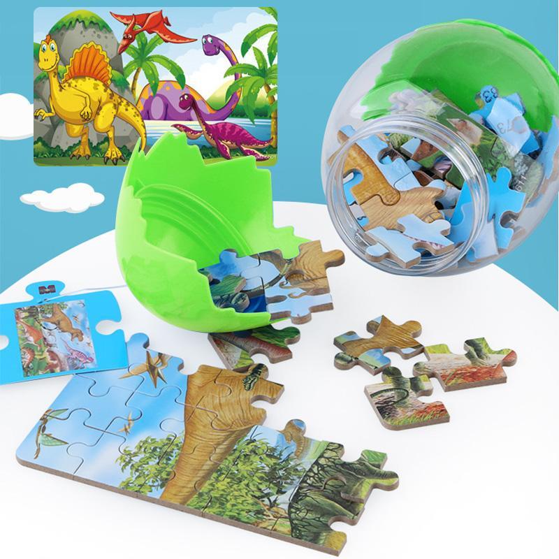 Wooden Dinosaur Puzzle (60 Pieces)