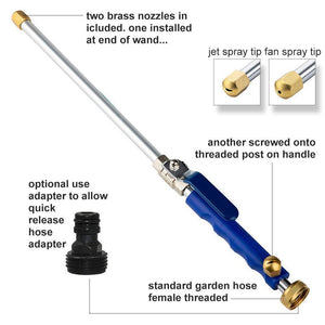 High Pressure Water Hose with Nozzle