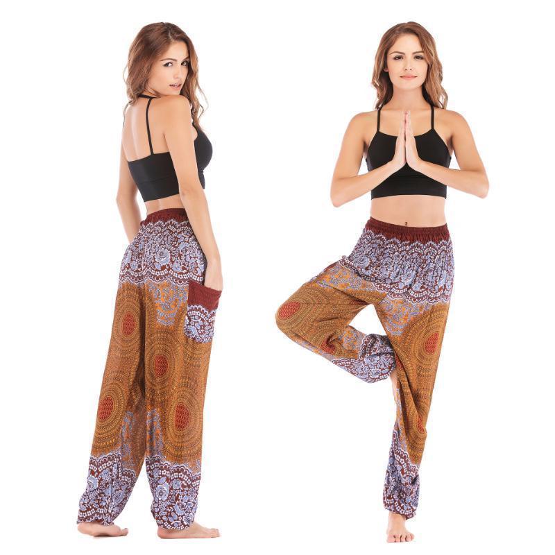 Summer Loose Yoga Pants for Ladies