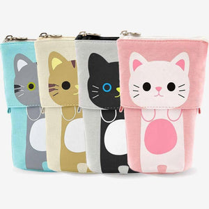 Cat Sliding Pencil Case