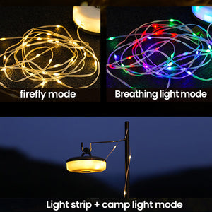 Outdoor Waterproof Portable Stowable String Light