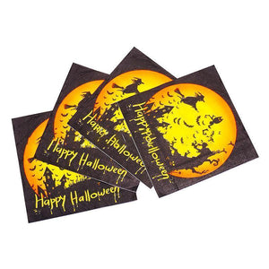 Halloween Decoration For Home Paper Napkins, 20 PCs