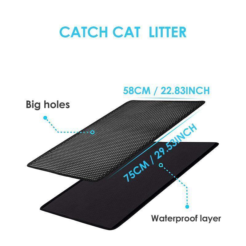 Non-Slip Cat Litter Mat