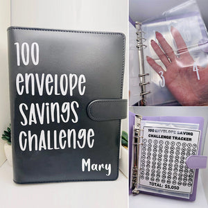 💯100 Envelope Challenge Binder