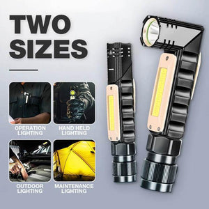 Multifunctional Magnet Anti-fall Flashlight