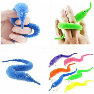 ♾️Twisty Fuzzy Worm Toys