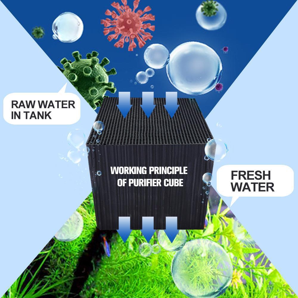 Eco-Aquarium Water Purifier Cube