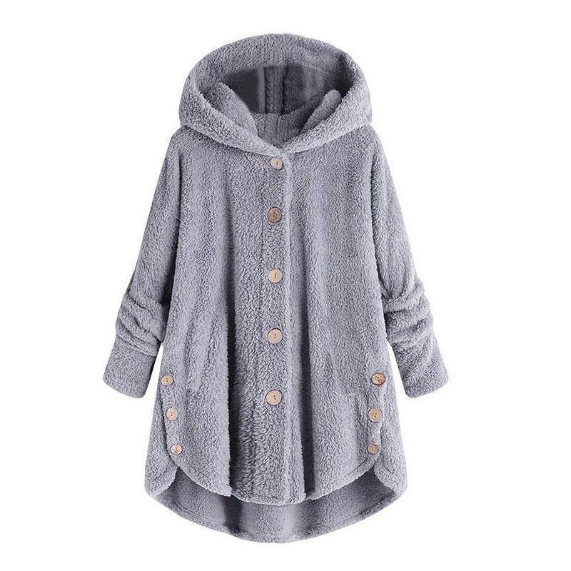 Plus Size Women Loose Warm Outwear Coat