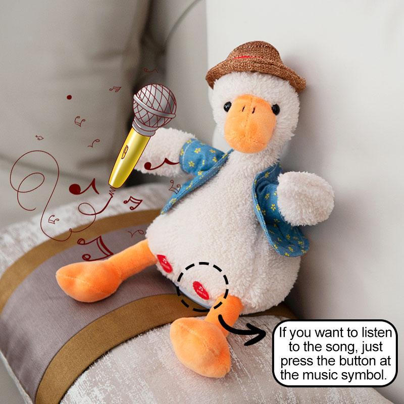 Electric Plush Duck Toy