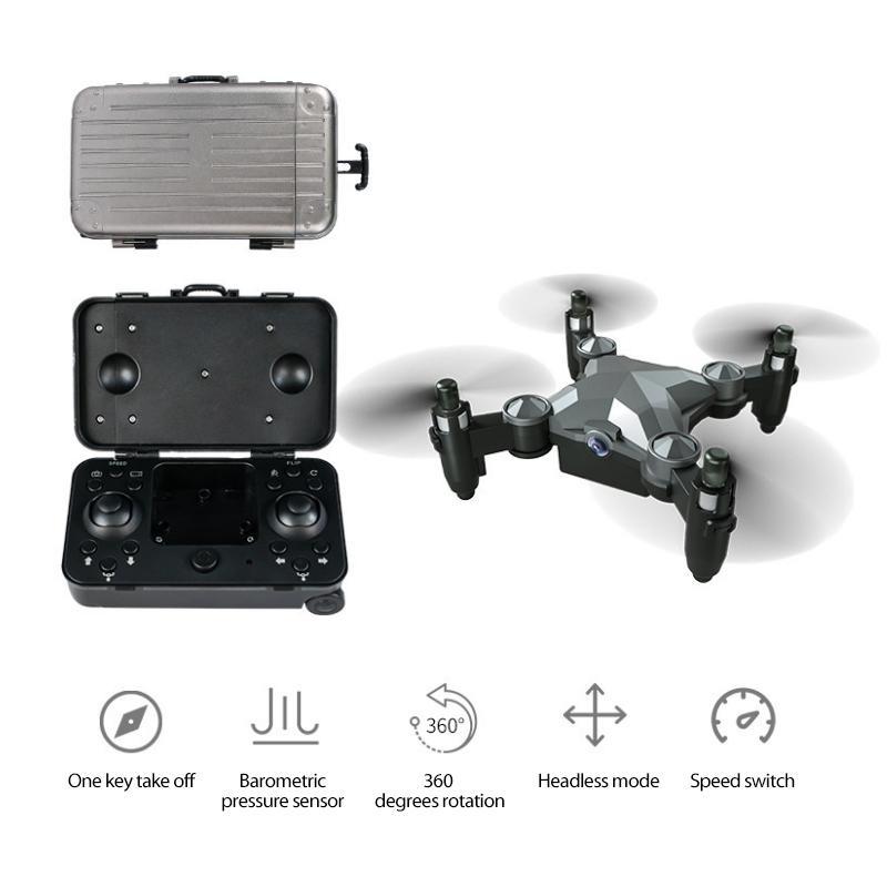 Foldable Mini Suitcase Drone with HD Camera