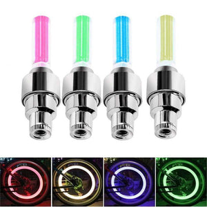 Premium LED Valve Caps For Wheels (2pcs)