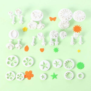 Cake flower decorating tools set