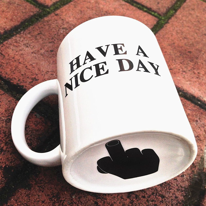 Funny Middle Finger Mug