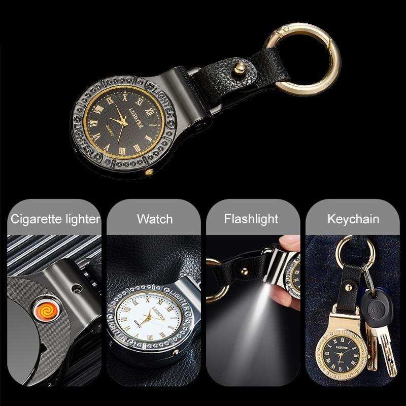 Watch Cigarette Lighter with Light