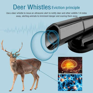 🦌Ultrasonic Deer Warning Whistle Repeller for Car