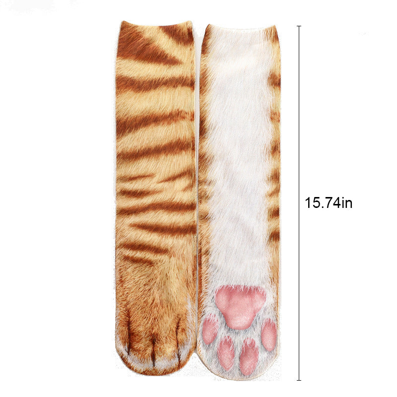 3D Print Novelty Animal Paw Socks