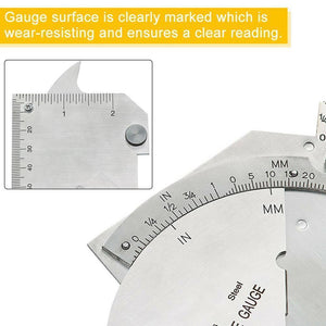 Hirundo Welding Inspection Ruler Weld Gauge