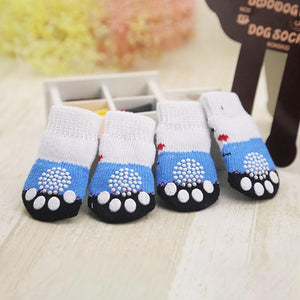 Non-slip Pet Socks with 4 straps