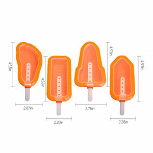 Split Ice Cream Mold with Lid