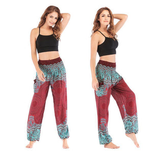 Summer Loose Yoga Pants for Ladies