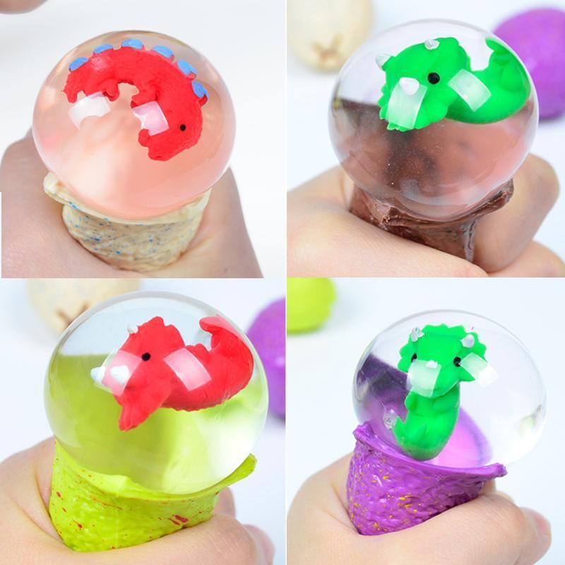 Dinosaur Egg Squeezable Stress Relief Toy Ball