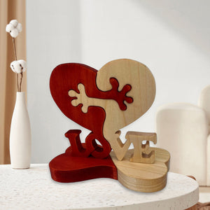 ❤️Wooden Heart of Love Ornament